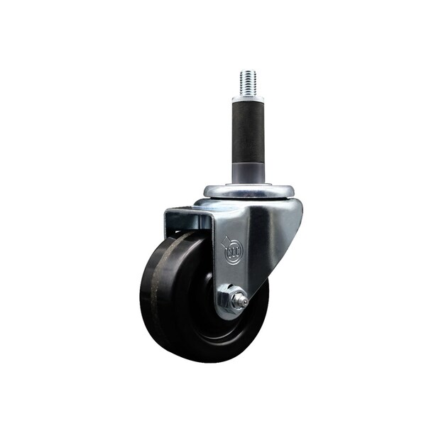 3'' SS Phenolic Wheel Swivel 1'' Expanding Stem Caster